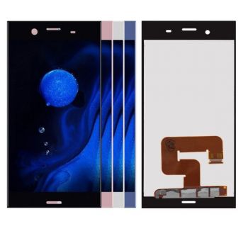 Дисплей Sony G8341, G8342 Xperia XZ1 с сенсором (тачскрином) серебристый Оригинал