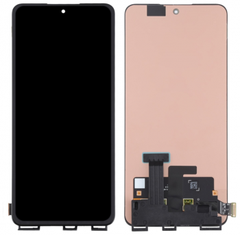 Дисплей Realme 10 Pro Plus 5G RMX3687, RMX3686 с сенсором (тачскрином) черный Оригинал