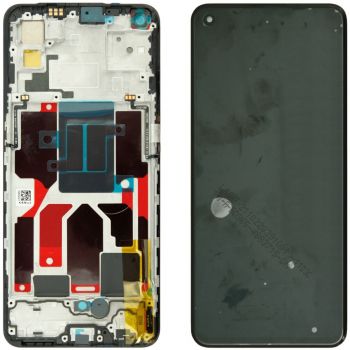 Дисплей Realme GT 5G RMX2202. Realme GT Master RMX3363, RMX3360. Realme GT Neo RMX3031 с сенсором (тачскрином) черный с рамкой Оригинал
