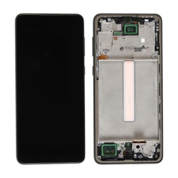 Дисплей Samsung A336 (SM-A336B, SM-A336B/DS) Galaxy A33 5G с сенсором (тачскрином) черный с рамкой OLED