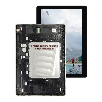 Дисплей Lenovo TB-X605L, TB-X605F Tab M10 FHD ZA490005UA с сенсором (тачскрином) черный с рамкой Оригинал