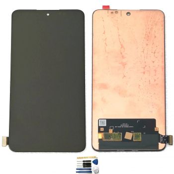 Дисплей OnePlus 10R CPH2411 с сенсором (тачскрином) черный OLED