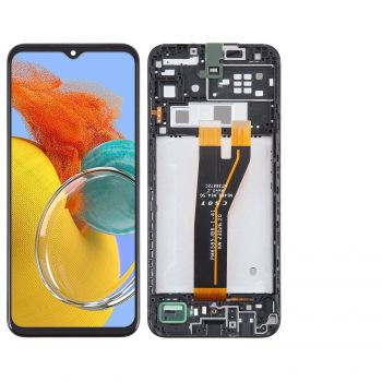 Дисплей Samsung M146 (SM-M146B, SM-M146B/DS) Galaxy M14 с сенсором (тачскрином) черный с рамкой