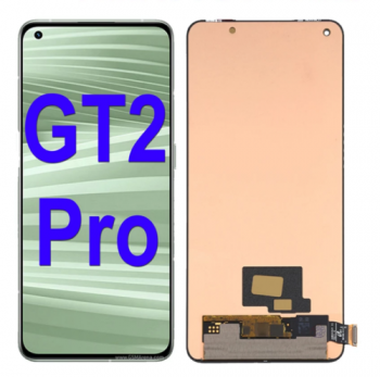 Дисплей Realme GT2 Pro RMX3301, RMX3300 с сенсором (тачскрином) черный Оригинал