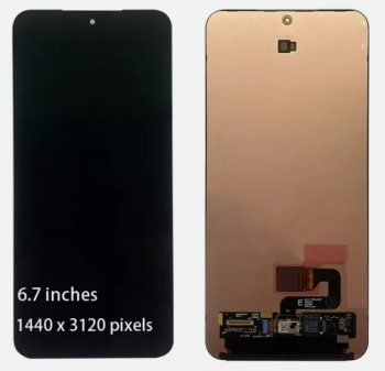 Дисплей Samsung S926 (SM-S926B, SM-S926B/DS) Galaxy S24 Plus с сенсором (тачскрином) черный Оригинал