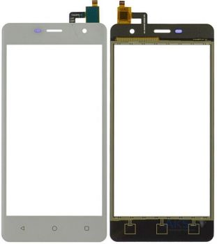 Сенсор (тачскрин) для Nomi i5010 белый Оригинал