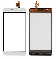 Сенсор (тачскрин) для Oukitel K4000 Lite белый Оригинал