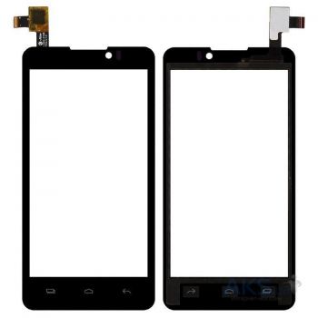Сенсор (тачскрин) для Prestigio 4505 MultiPhone PAP Duo чёрный Оригинал