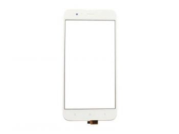 Сенсор (тачскрин) для Xiaomi Mi A1, Mi5X, белый Оригинал