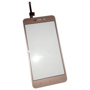 Сенсор (тачскрин) для Xiaomi Redmi 4A золотой Оригинал