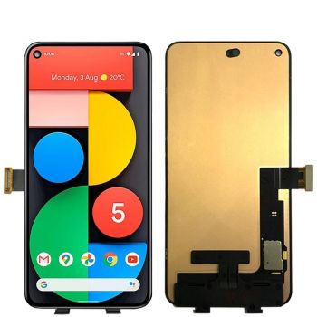 Дисплей Google Pixel 5 GD1YQ, GTT9Q с сенсором (тачскрином) черный Оригинал