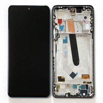 Дисплей Xiaomi Poco F3 M2012K11AG с сенсором (тачскрином) черный с рамкой Оригинал