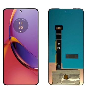 Дисплей Motorola XT2347, XT2347-2 Moto G84 с сенсором (тачскрином) черный Оригинал