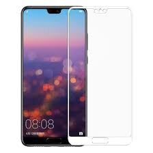 Стекло сенсорного экрана Huawei P20 Pro белое Оригинал