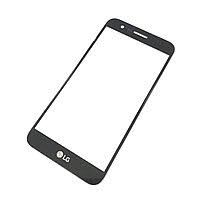 Стекло сенсорного экрана LG M250 K10 (2017), X400 чёрное Оригинал