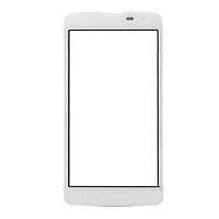 Стекло сенсорного экрана LG X210 K7 (2016), X210 DS белое Оригинал