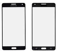 Стекло сенсорного экрана Samsung A720F Galaxy A7 (2017) чёрное Black Sky + OCA пленка Оригинал