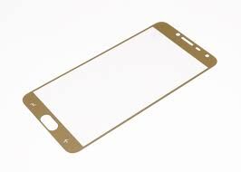 Стекло сенсорного экрана Samsung J400 Galaxy J4 (2018) золотое + OCA пленка Оригинал