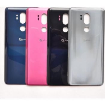 Задняя крышка корпуса LG G7 G710, G710EM ThinQ DS черная Оригинал