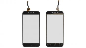 Сенсор (тачскрин) для Xiaomi Redmi 5A чёрный Оригинал