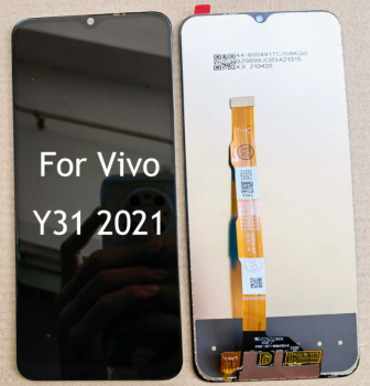 Дисплей Vivo Y31 V2036, Y31s V2054A с сенсором (тачскрином) черный Оригинал