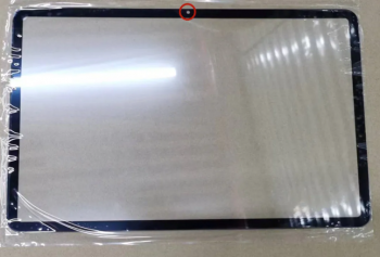 Стекло сенсорного экрана Xiaomi Pad 6, Pad 6 Pro 23043RP34C, 23043RP34G черное Оригинал