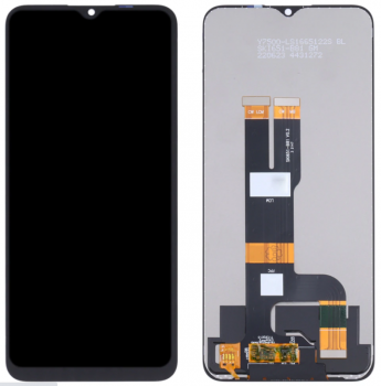 Дисплей Vivo Y02 V2213, V2217 с сенсором (тачскрином) черный Оригинал