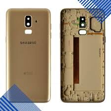 Задняя крышка Samsung J810F Galaxy J8 2018 золотая оригинал
