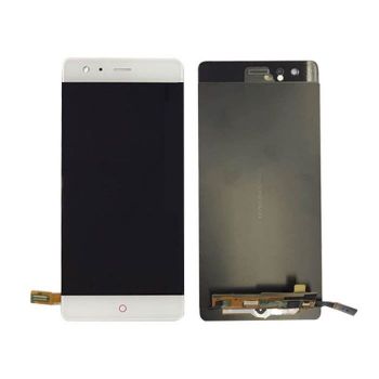 Дисплей ZTE Nubia Z17 NX563, NX563J с сенсором (тачскрином) белый Оригинал